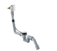 hansgrohe Exafill S - complete set bath filler, waste and overflow set for standard bath tubs, chrome, 58113000