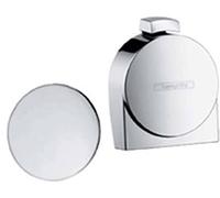 hansgrohe Exafill S overflow bath filler set, chrome