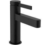 Hansgrohe Finoris 100 Matt Black Cold Water Pillar Tap Without Waste