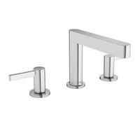 hansgrohe Finoris 3-hole basin mixer 110 with push-open waste set, chrome, 76033000