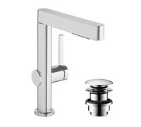 Tall Basin Tap Hansgrohe Finoris 2 spray with pull-out spray 203x49x248mm Chrome