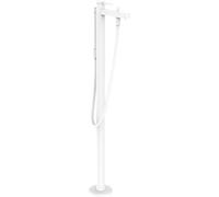 hansgrohe Finoris Single lever bath mixer floor-standing, matt white, 76445700
