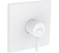 hansgrohe Finoris Single lever shower mixer for concealed installation, matt white, 76615700