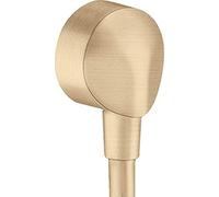 hansgrohe FixFit E 27454140 Without Backflow Preventer Brushed Bronze Wall Connection