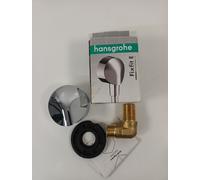 hansgrohe Fixfit E Hose Connector with Backflow Preventer Chrome