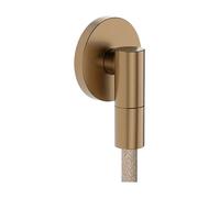 Outlet Elbow Hansgrohe FixFit Fine S with Backflow Preventer 65x65x40mm Brushed Bronze 28882140