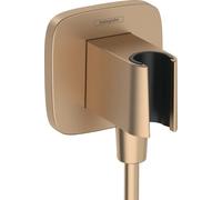 Shower Head Holder Hansgrohe FixFit Porter Q 90x90mm Brushed Bronze