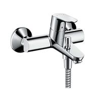 Hansgrohe Focus Chrome Single Lever Bath/Shower Wall Mounted Tap 1/2" for exposed installation