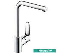 Hansgrohe Focus M41 Brushed Steel Kitchen Sink Mixer Tap 31817800