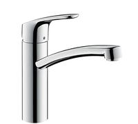 hansgrohe Focus M41 - kitchen tap, 1 spray, kitchen sink tap with spout height 160 mm, kitchen mixer tap with swivel spout, chrome, 31806000