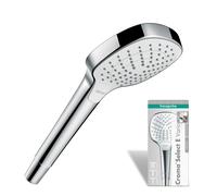 hansgrohe Handheld Shower croma Select E Vario whitechrome