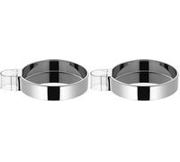 Hansgrohe HG28642000 Casetta C Chrome Soap Dish to fit onto a Shower Riser (Pack of 2)