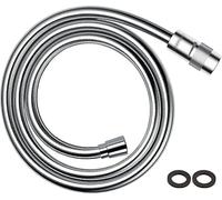 hansgrohe Isiflex - universal shower hose 1.60m, with volume control and twisting protection, flexible shower hose with kink protection, incl. sealing rings, chrome