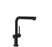 Hansgrohe Kitchen Mixer Tap Talis M54 270 Pull-out hand shower 1 spray 296x215x100mm Black Mat