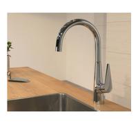 hansgrohe Talis S - Single lever kitchen mixer 260 with swivel spout chrome