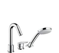 Hansgrohe Logis 3-hole Rim Mounted Single Lever Bath tap