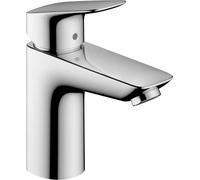 hansgrohe Logis basin mixer tap 100 with CoolStart energy saving function and pop up waste, chrome 71102000