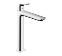 hansgrohe Logis Basin Mixer Tap 240 Fine with pop-up waste set, chrome, 71257000