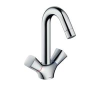 Hansgrohe Monobloc Basin Tap Logis 2-handle with Pop-up Waste Set