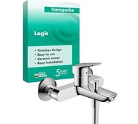 hansgrohe Logis bath and shower mixer, chrome