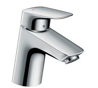 Hansgrohe Basin Mixer Tap Logis 70 Single-lever with Push-Open 71077000