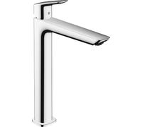 Logis XL Single lever basin mixer with ComfortZone 240, without waste set, Chrome (71258000)