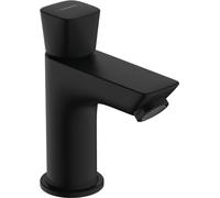 Small Basin Taps Hansgrohe Logis 80, for cold water or pre-adjusted water, without waste set Black Mat 71120670