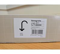 Hansgrohe Logis M31 Chrome Twin Lever Kitchen Sink Mixer Tap 71280000