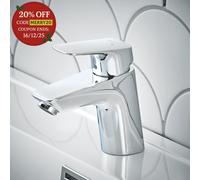 hansgrohe Logis Single Lever Basin Mixer Tap Eco Modern Chrome 1TH HG71071000