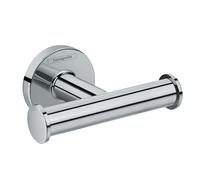 Hansgrohe Logis Universal Double Towel Robe Hook Chrome 41725000 New & Boxed