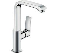 hansgrohe Metris basin mixer tap 230 with push open waste, chrome 31187000