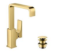Hansgrohe Basin Mixer Tap Metropol Polished gold Optic 32511990