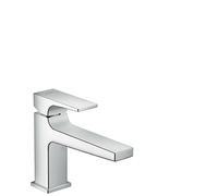 hansgrohe Metropol Basin Tap 100 with Lever Handle, Push-Open Waste, chrome