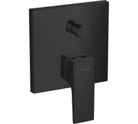 hansgrohe Metropol Flush-Mounted Single Lever Bath Mixer Tap Matt Black Lever Handle