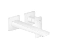 hansgrohe Metropol Flush-Mounted Tap for Wall Mounting, Spout 22.5 cm, Matt White