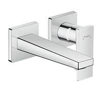 Hansgrohe Metropol Single lever basin mixer with lever handle for concealed installation with spout 165 mm, wall-mounted