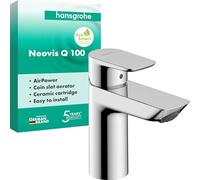 Single Hole Mixer Tap Hansgrohe Neovis Q 100 Chrome 71349000