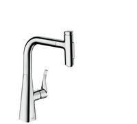 Hansgrohe Pull Out Kitchen Tap M7 Chrome 73817000