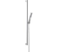 hansgrohe Pulsify E Shower Riser Rail Kit - 100mm EcoSmart Shower Head & 90cm Rail - 24380000