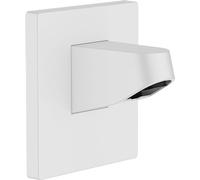 hansgrohe Pulsify S - Shower arm for Fixed Shower Heads, Wall Connector for Overhead Shower Pulsify S 105mm, matt White, 24139700