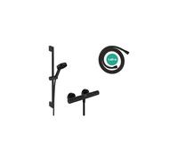Shower Set Hansgrohe Pulsify Select S EcoSmart, thermostatic, Ecostat Element Black Mat 24272670