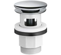 hansgrohe Push-Open Waste Set for Basin and Bidet taps, Chrome