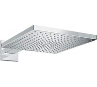hansgrohe Raindance E Overhead shower 300 1 spray water-saving 9 l/min with shower arm, chrome, 26239000