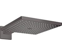 Hansgrohe Square Shower Head Raindance E 300 1jet Brushed Black Chrome 26238340
