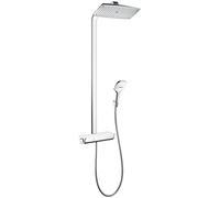 hansgrohe Raindance E Showerpipe 360 1jet EcoSmart 9 l/min with thermostatic shower mixer