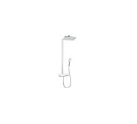 hansgrohe Raindance E Showerpipe 360 1jet with thermostatic shower mixer