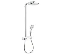 hansgrohe Raindance Select E Showerpipe 300 2jet with ShowerTablet Select 300