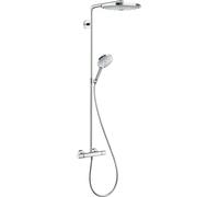 hansgrohe Raindance Select S - Shower System Showerpipe 300 2jet with Thermostatic Mixer chrome