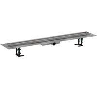 Linear Shower Drain Hansgrohe RainDrain Compact For flat installation To be tiled 1000 mm Chrome