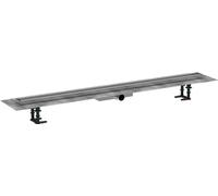 Linear Shower Drain Hansgrohe RainDrain Compact For flat installation To be tiled 1200 mm Chrome
